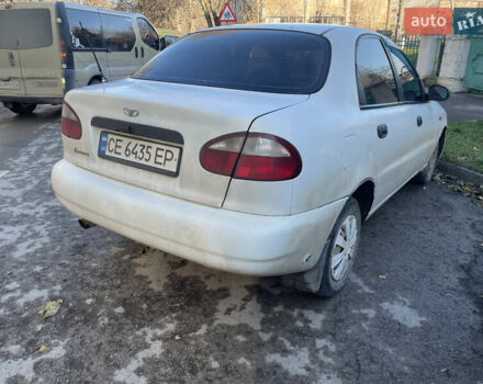 Белый Дэу Ланос, объемом двигателя 1.3 л и пробегом 270 тыс. км за 1300 $, фото 4 на Automoto.ua