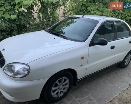 Белый Дэу Ланос, объемом двигателя 1.5 л и пробегом 195 тыс. км за 2800 $, фото 1 на Automoto.ua