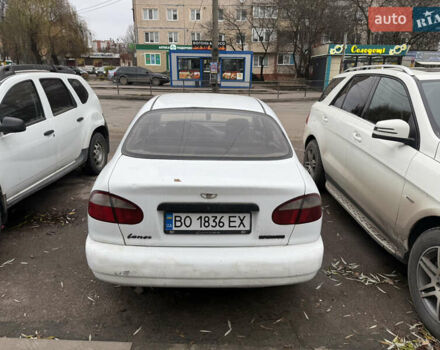 Белый Дэу Ланос, объемом двигателя 1.5 л и пробегом 200 тыс. км за 1500 $, фото 6 на Automoto.ua