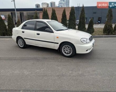 Дэу Ланос 2003 в Днепре (Днепропетровске) на Automoto.ua Белый Дэу Ланос, объемом двигателя 1.5 л и пробегом 200 тыс. км за 2200 $, фото 2 на Automoto.ua