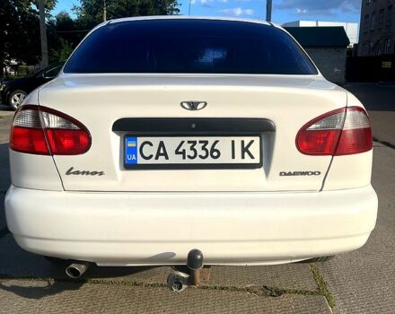 Белый Дэу Ланос, объемом двигателя 1.5 л и пробегом 135 тыс. км за 2850 $, фото 1 на Automoto.ua