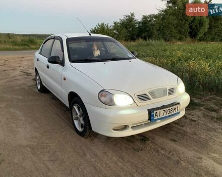 Белый Дэу Ланос, объемом двигателя 1.5 л и пробегом 240 тыс. км за 2650 $, фото 5 на Automoto.ua
