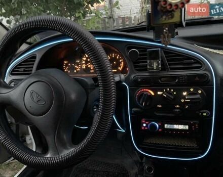 Белый Дэу Ланос, объемом двигателя 1.5 л и пробегом 240 тыс. км за 2650 $, фото 8 на Automoto.ua