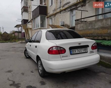 Белый Дэу Ланос, объемом двигателя 1.5 л и пробегом 397 тыс. км за 1900 $, фото 2 на Automoto.ua
