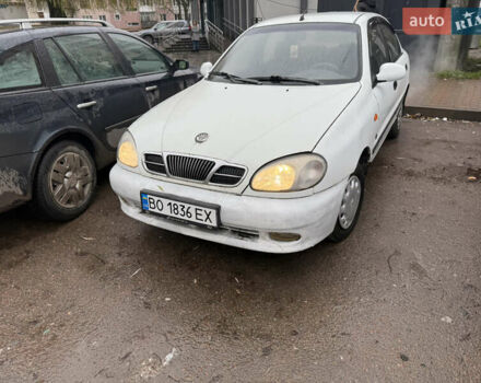 Белый Дэу Ланос, объемом двигателя 1.5 л и пробегом 200 тыс. км за 1500 $, фото 3 на Automoto.ua