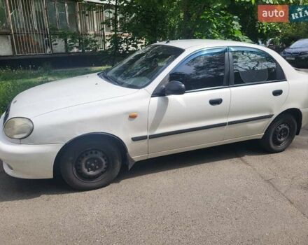 Белый Дэу Ланос, объемом двигателя 1.5 л и пробегом 227 тыс. км за 2500 $, фото 2 на Automoto.ua