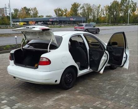 Дэу Ланос 2003 в Днепре (Днепропетровске) на Automoto.ua Белый Дэу Ланос, объемом двигателя 1.5 л и пробегом 338 тыс. км за 2200 $, фото 3 на Automoto.ua