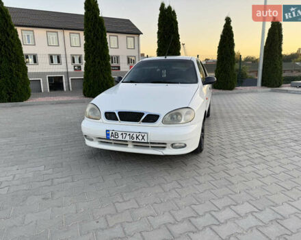 Белый Дэу Ланос, объемом двигателя 1.6 л и пробегом 242 тыс. км за 2350 $, фото 6 на Automoto.ua