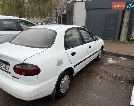 Белый Дэу Ланос, объемом двигателя 1.5 л и пробегом 200 тыс. км за 1500 $, фото 13 на Automoto.ua