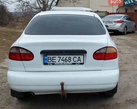 Белый Дэу Ланос, объемом двигателя 1.5 л и пробегом 355 тыс. км за 2500 $, фото 4 на Automoto.ua