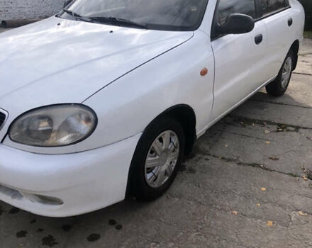 Белый Дэу Ланос, объемом двигателя 1.5 л и пробегом 268 тыс. км за 1300 $, фото 1 на Automoto.ua