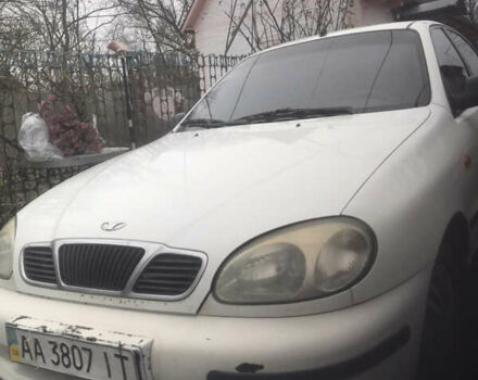 Белый Дэу Ланос, объемом двигателя 1.5 л и пробегом 353 тыс. км за 2200 $, фото 5 на Automoto.ua