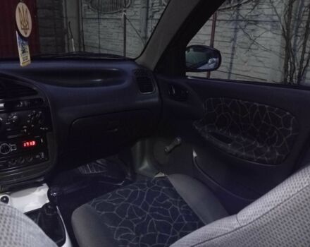 Белый Дэу Ланос, объемом двигателя 1.5 л и пробегом 480 тыс. км за 2000 $, фото 6 на Automoto.ua