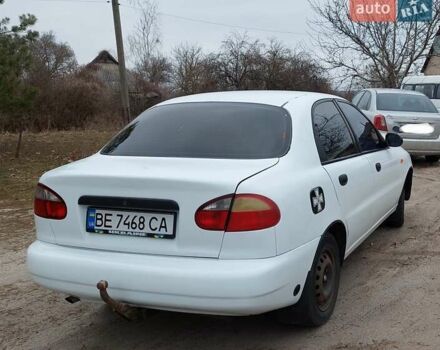 Белый Дэу Ланос, объемом двигателя 1.5 л и пробегом 355 тыс. км за 2500 $, фото 5 на Automoto.ua