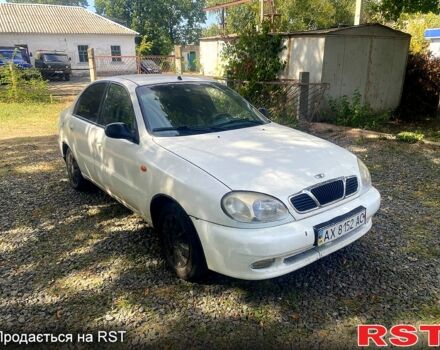 Білий Деу Ланос, об'ємом двигуна 1.3 л та пробігом 130 тис. км за 1100 $, фото 1 на Automoto.ua
