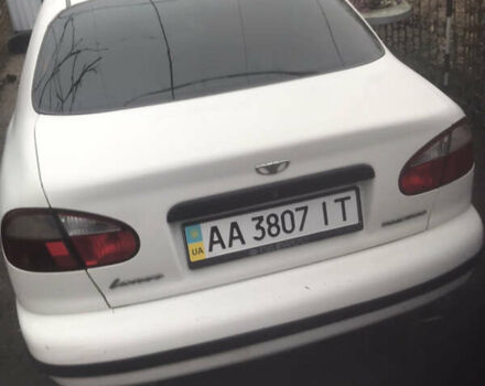 Белый Дэу Ланос, объемом двигателя 1.5 л и пробегом 353 тыс. км за 2200 $, фото 1 на Automoto.ua