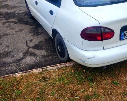 Белый Дэу Ланос, объемом двигателя 1.5 л и пробегом 250 тыс. км за 1450 $, фото 1 на Automoto.ua