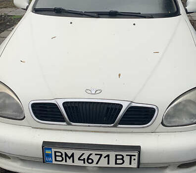 Белый Дэу Ланос, объемом двигателя 1.5 л и пробегом 330 тыс. км за 2500 $, фото 1 на Automoto.ua