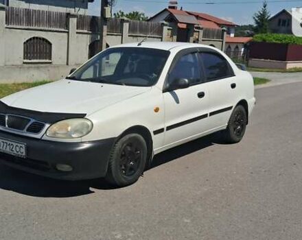 Белый Дэу Ланос, объемом двигателя 1.5 л и пробегом 170 тыс. км за 1350 $, фото 4 на Automoto.ua