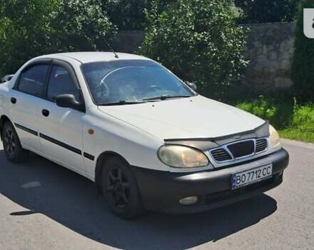 Белый Дэу Ланос, объемом двигателя 1.5 л и пробегом 170 тыс. км за 1350 $, фото 2 на Automoto.ua