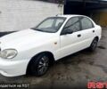 Белый Дэу Ланос, объемом двигателя 1.6 л и пробегом 180 тыс. км за 1600 $, фото 1 на Automoto.ua