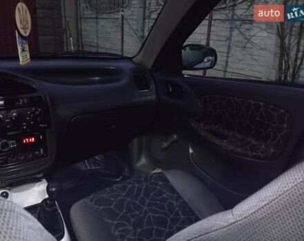 Белый Дэу Ланос, объемом двигателя 1.5 л и пробегом 480 тыс. км за 2000 $, фото 3 на Automoto.ua