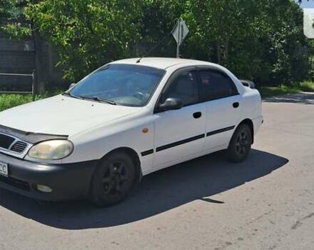 Белый Дэу Ланос, объемом двигателя 1.5 л и пробегом 170 тыс. км за 1350 $, фото 7 на Automoto.ua
