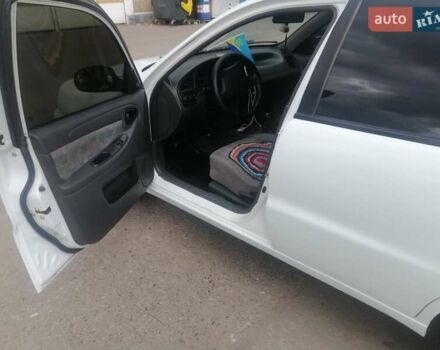 Белый Дэу Ланос, объемом двигателя 1.5 л и пробегом 380 тыс. км за 3000 $, фото 8 на Automoto.ua