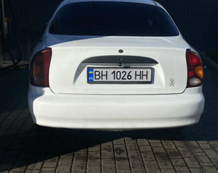 Белый Дэу Ланос, объемом двигателя 1.5 л и пробегом 110 тыс. км за 2700 $, фото 2 на Automoto.ua