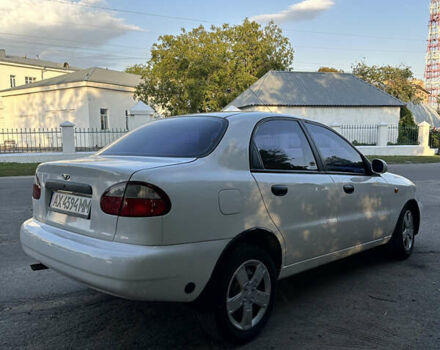 Белый Дэу Ланос, объемом двигателя 1.5 л и пробегом 301 тыс. км за 2300 $, фото 6 на Automoto.ua