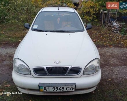 Дэу Ланос 2005 в Мироновке на Automoto.ua Белый Дэу Ланос, объемом двигателя 1.5 л и пробегом 250 тыс. км за 1500 $, фото 3 на Automoto.ua