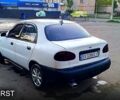 Белый Дэу Ланос, объемом двигателя 1.5 л и пробегом 230 тыс. км за 2450 $, фото 1 на Automoto.ua
