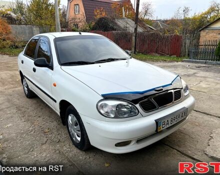 Белый Дэу Ланос, объемом двигателя 1.5 л и пробегом 204 тыс. км за 2450 $, фото 3 на Automoto.ua