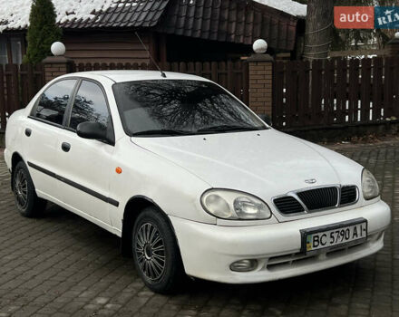 Белый Дэу Ланос, объемом двигателя 1.5 л и пробегом 310 тыс. км за 1250 $, фото 9 на Automoto.ua