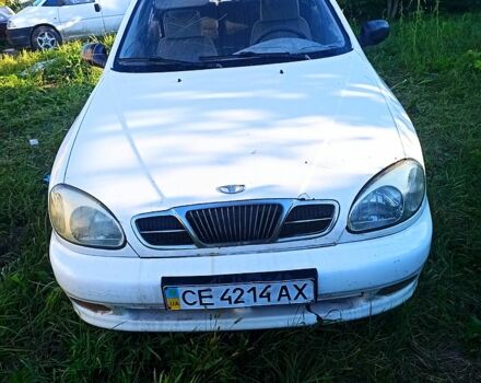 Белый Дэу Ланос, объемом двигателя 1.5 л и пробегом 106 тыс. км за 925 $, фото 2 на Automoto.ua