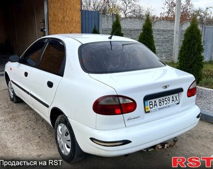 Белый Дэу Ланос, объемом двигателя 1.5 л и пробегом 204 тыс. км за 2450 $, фото 1 на Automoto.ua