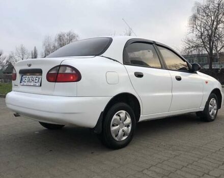 Белый Дэу Ланос, объемом двигателя 1.5 л и пробегом 160 тыс. км за 2200 $, фото 2 на Automoto.ua