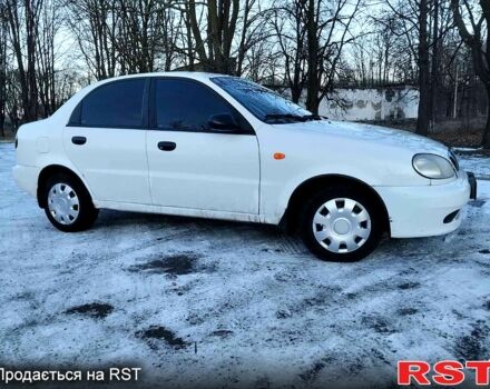 Белый Дэу Ланос, объемом двигателя 1.5 л и пробегом 198 тыс. км за 1750 $, фото 3 на Automoto.ua