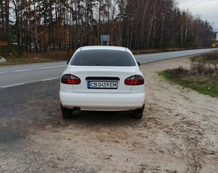 Белый Дэу Ланос, объемом двигателя 1.5 л и пробегом 280 тыс. км за 1850 $, фото 1 на Automoto.ua