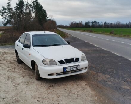 Белый Дэу Ланос, объемом двигателя 1.5 л и пробегом 280 тыс. км за 1850 $, фото 3 на Automoto.ua