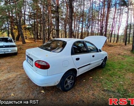 Білий Деу Ланос, об'ємом двигуна 1.4 л та пробігом 230 тис. км за 1250 $, фото 3 на Automoto.ua