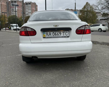 Белый Дэу Ланос, объемом двигателя 1.5 л и пробегом 268 тыс. км за 1750 $, фото 1 на Automoto.ua