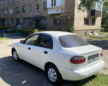 Белый Дэу Ланос, объемом двигателя 1.5 л и пробегом 300 тыс. км за 2600 $, фото 4 на Automoto.ua