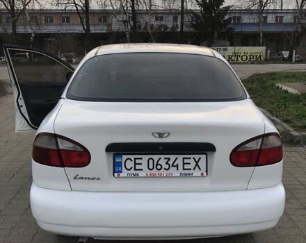 Белый Дэу Ланос, объемом двигателя 1.5 л и пробегом 160 тыс. км за 2200 $, фото 5 на Automoto.ua