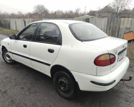 Білий Деу Ланос, об'ємом двигуна 1.4 л та пробігом 160 тис. км за 1656 $, фото 5 на Automoto.ua