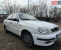 Белый Дэу Ланос, объемом двигателя 1.5 л и пробегом 544 тыс. км за 1800 $, фото 1 на Automoto.ua