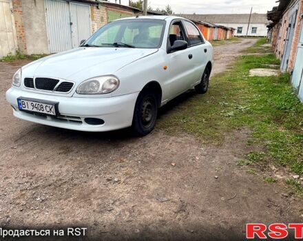Белый Дэу Ланос, объемом двигателя 1.5 л и пробегом 300 тыс. км за 1200 $, фото 4 на Automoto.ua