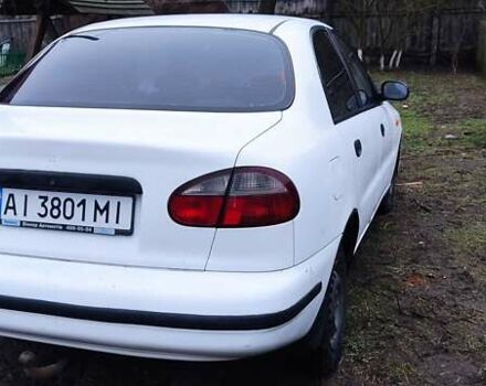 Белый Дэу Ланос, объемом двигателя 1.5 л и пробегом 279 тыс. км за 1900 $, фото 2 на Automoto.ua