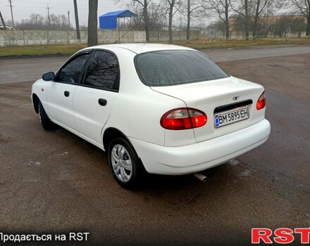 Белый Дэу Ланос, объемом двигателя 1.5 л и пробегом 230 тыс. км за 2750 $, фото 8 на Automoto.ua