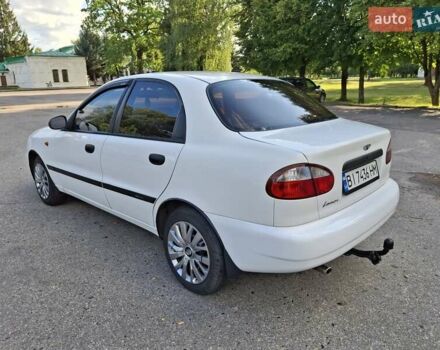 Белый Дэу Ланос, объемом двигателя 1.5 л и пробегом 223 тыс. км за 2950 $, фото 16 на Automoto.ua